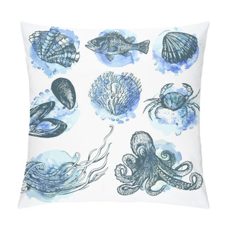 Personality  Various Underwater Inhabitants Pillow Covers