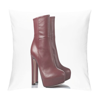 Personality  Pair Of Female High Heel Boots Pillow Covers