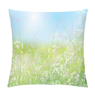 Personality  Spring Floral  Background. Pillow Covers