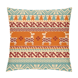 Personality  Abstract Geometric Seamless Pattern In Ethnic Style Pillow Covers