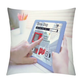 Personality  Washing Machines For Sale Displayed On Web Page Pillow Covers