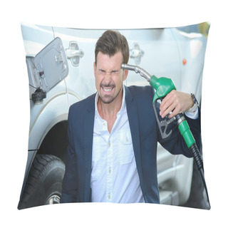 Personality  Petrol Filling Station Pillow Covers