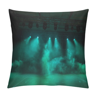 Personality  Illumination, Light On The Stage At The Disco Pillow Covers