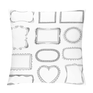 Personality  Hand Drawn Frames Pillow Covers