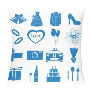 Personality  Wedding Pillow Covers