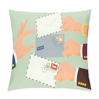 Personality  Business Correspondence. Pillow Covers