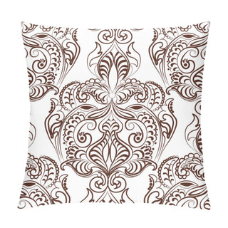 Personality  Vector Floral Lace Pattern In Oriental Style Pillow Covers