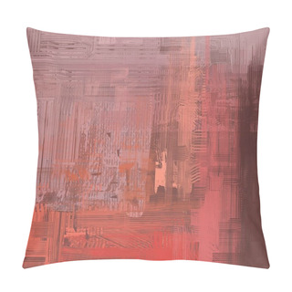 Personality  Abstract Grunge Background With Different Patterns Pillow Covers