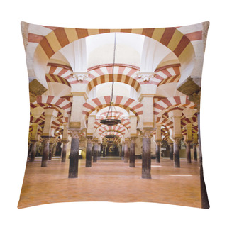 Personality  Mosque-Cathedral, Cordoba Pillow Covers