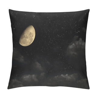 Personality  Night Sky With Stars, And With A Moon. Pillow Covers