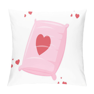 Personality  Love Pillow Cute Valentine Day Sticker Pillow Covers