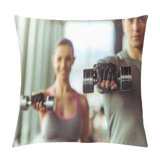 Personality  People In Gym Pillow Covers