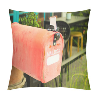 Personality  Mailboxes At The Doorstep. Pillow Covers