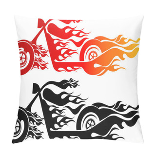 Personality  Speed Bike Pillow Covers