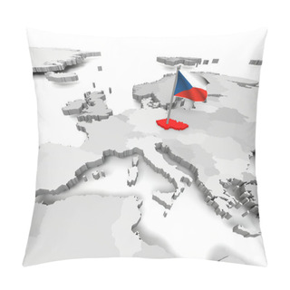 Personality  Czech Republic Pillow Covers