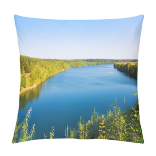Personality  Big Lake Landscape Pillow Covers