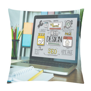 Personality  WEB DESIGN Concept Pillow Covers