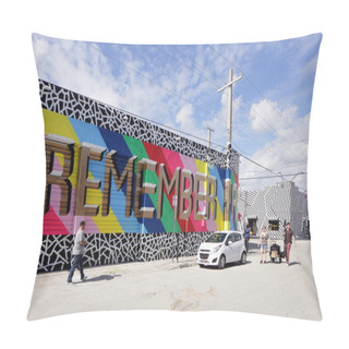 Personality  Art Wall Murals At Wynwood Pillow Covers