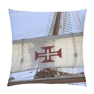 Personality  Details Caravels, Ships, Portuguese Cross Pillow Covers