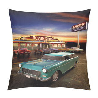 Personality  American Diner Pillow Covers