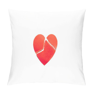 Personality  Broken Red Heart Pillow Covers