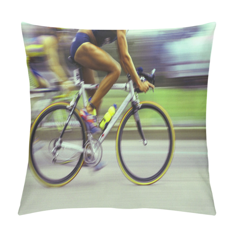 Personality  Cyclists Racing Pillow Covers