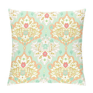 Personality  Seamless Damask Pattern Pillow Covers