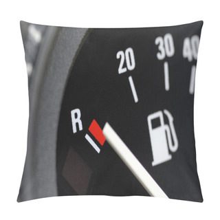 Personality  Fuel Gauge In A Car Pillow Covers