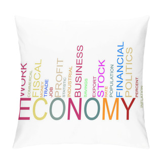 Personality  Colorful ADVERTISING Text Barcode, Vector Pillow Covers