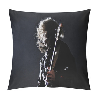 Personality  Guitarist Performs Live On The Stage Pillow Covers