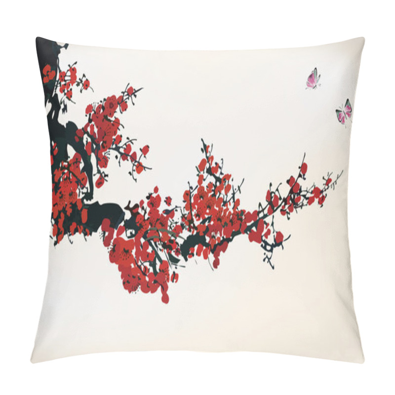 Personality  Ink Winter Sweet Pillow Covers