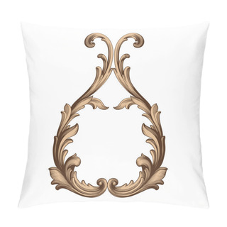 Personality  Vector Baroque Of Vintage Elements For Design.  Pillow Covers
