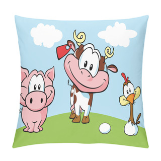 Personality  Animal Farm Pillow Covers