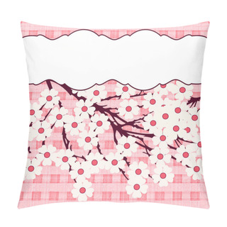 Personality  Vector Floral Frame Vector Illustration  Pillow Covers