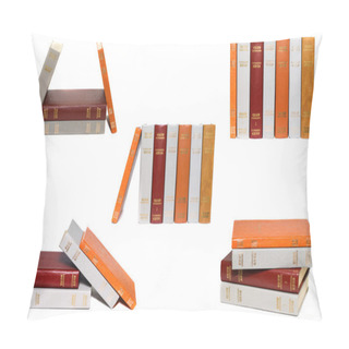 Personality  Set Of Old Vintage Books Pillow Covers