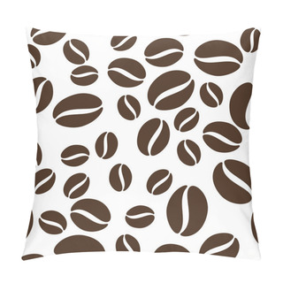 Personality  Coffee Beans Pattern Pillow Covers