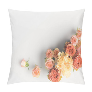 Personality  Pink Rose Flowers Pillow Covers
