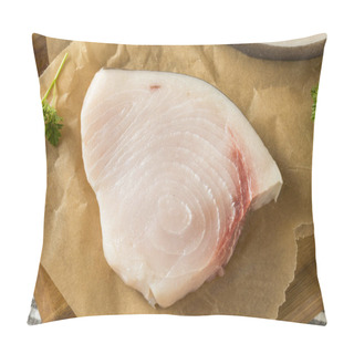 Personality  Raw Organic Swordfish Steak Filets Ready To Cook Pillow Covers