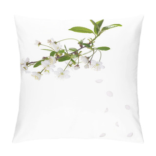 Personality White Cherry Tree Pillow Covers