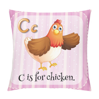 Personality  Letter C Pillow Covers