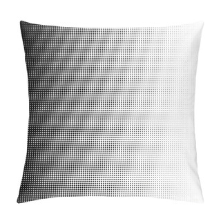 Personality  Halftone Dots Gradient In Format Vector Pillow Covers