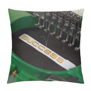 Personality  Success Embroidery Pillow Covers