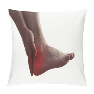 Personality  Male Foot Pain Pillow Covers