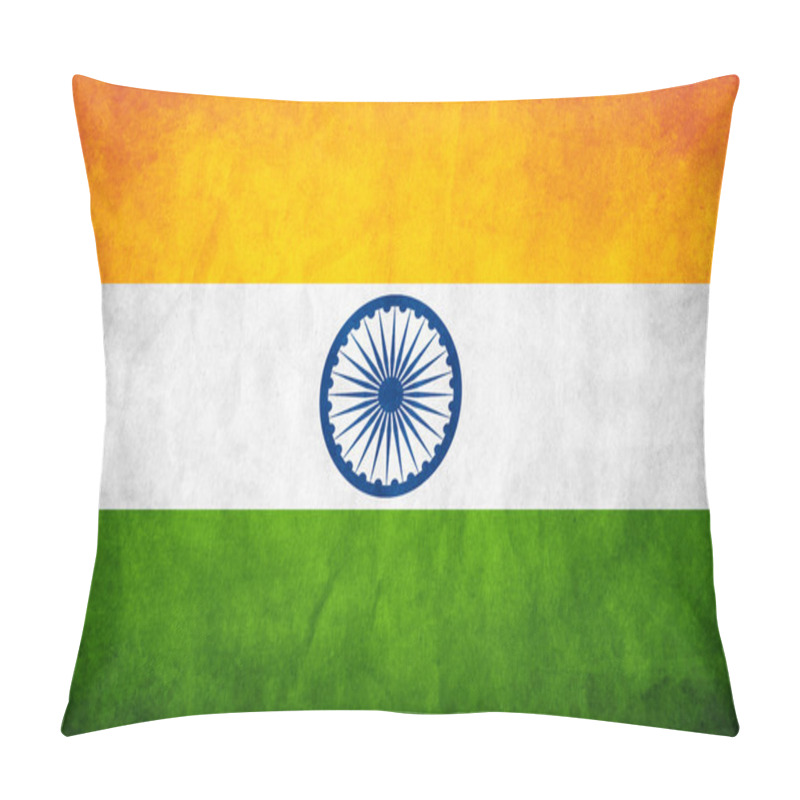 Personality  Photo of India Flag pillow covers