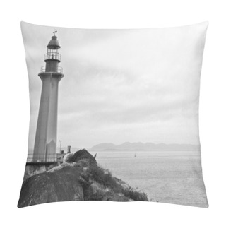 Personality  Lighthouse With Searchlight Pillow Covers