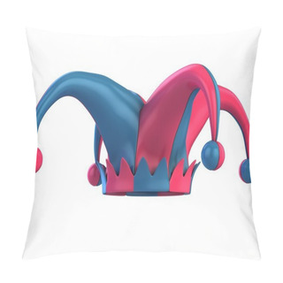 Personality  Jester Hat 3d Illustration Pillow Covers