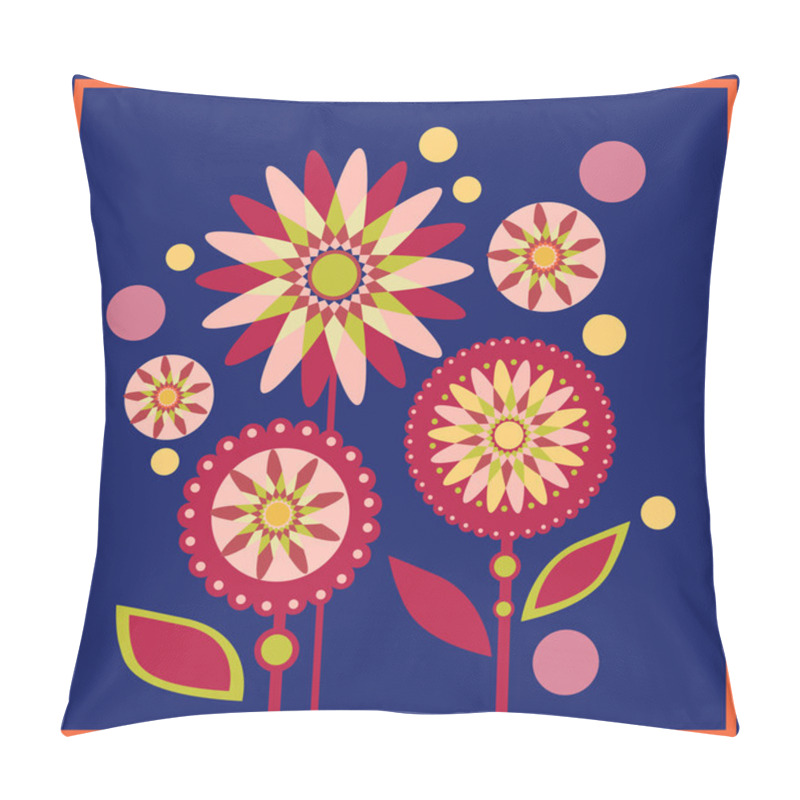 Personality  Floral vector pattern background pillow covers