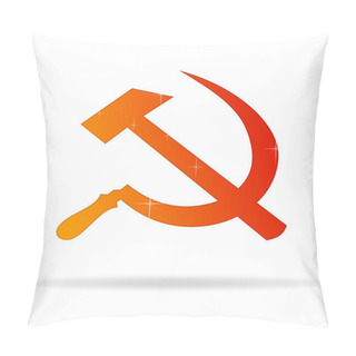 Personality  Hammer And Sickle Pillow Covers