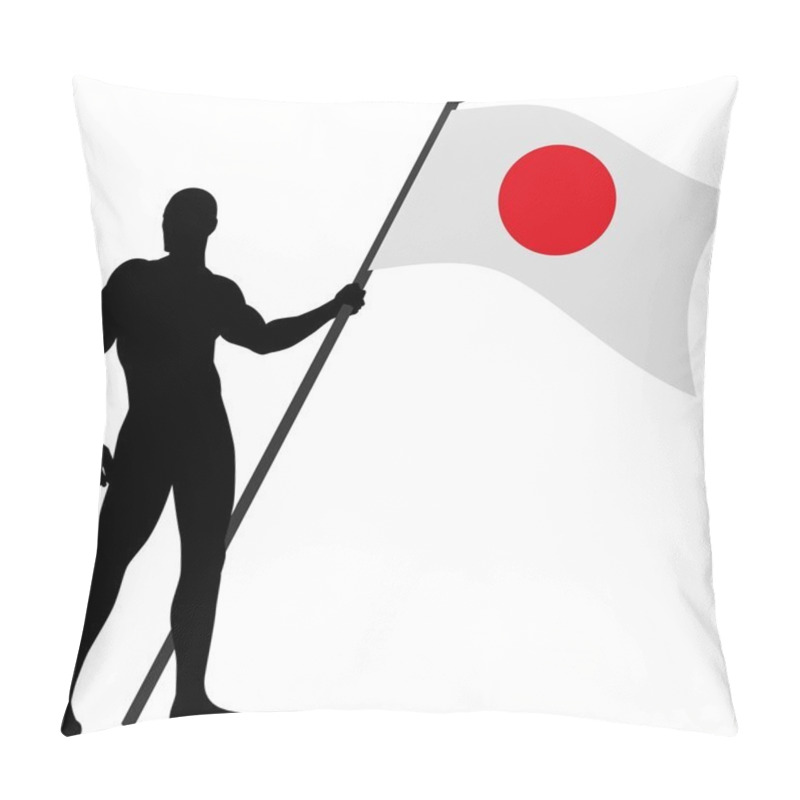 Personality  Flag Bearer pillow covers