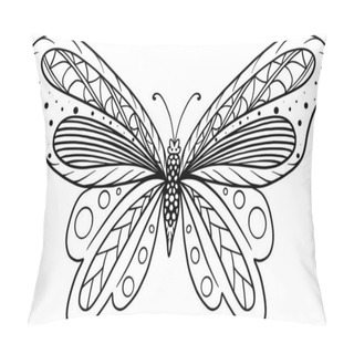 Personality  Butterfly Mandala, Butterfly Illustration, Butterfly Cut File, Mandala Design Vector Logo Icon Illustration For Print, Poster, Cover  Pillow Covers